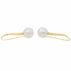 Boucles d'oreilles Or jaune Perle de culture