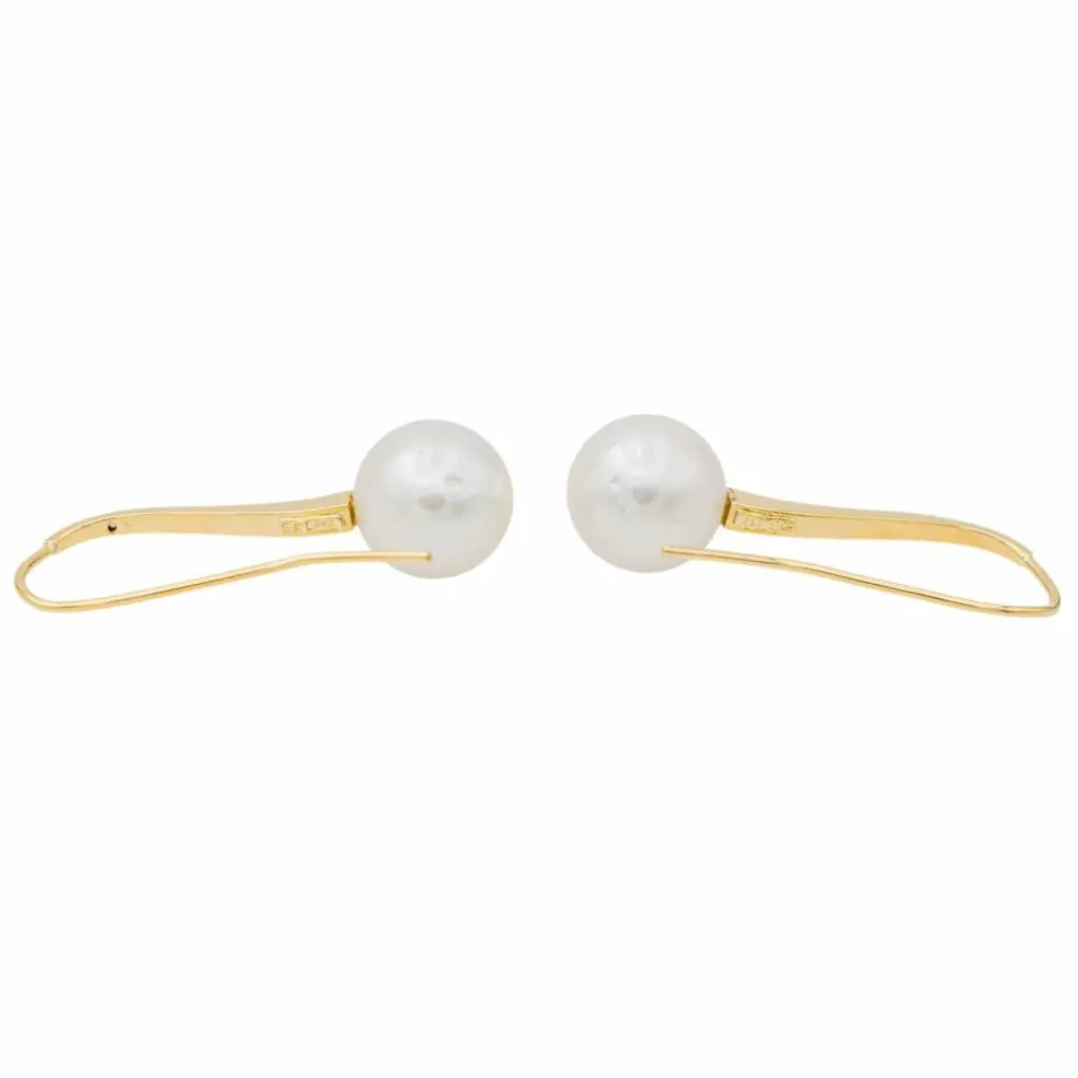 Boucles d'oreilles Or jaune Perle de culture