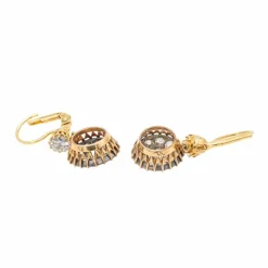 Boucles d'oreilles Or jaune Diamant