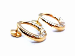 Boucles d'oreilles Or jaune Diamant