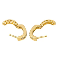 Boucles d'oreilles Or jaune Diamant