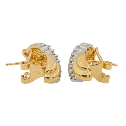 Boucles d'oreilles Or jaune Diamant