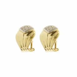 Boucles d'oreilles Or jaune Diamant