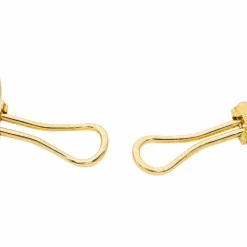 Boucles d'oreilles Or jaune Perle