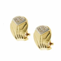 Boucles d'oreilles Or jaune Diamant