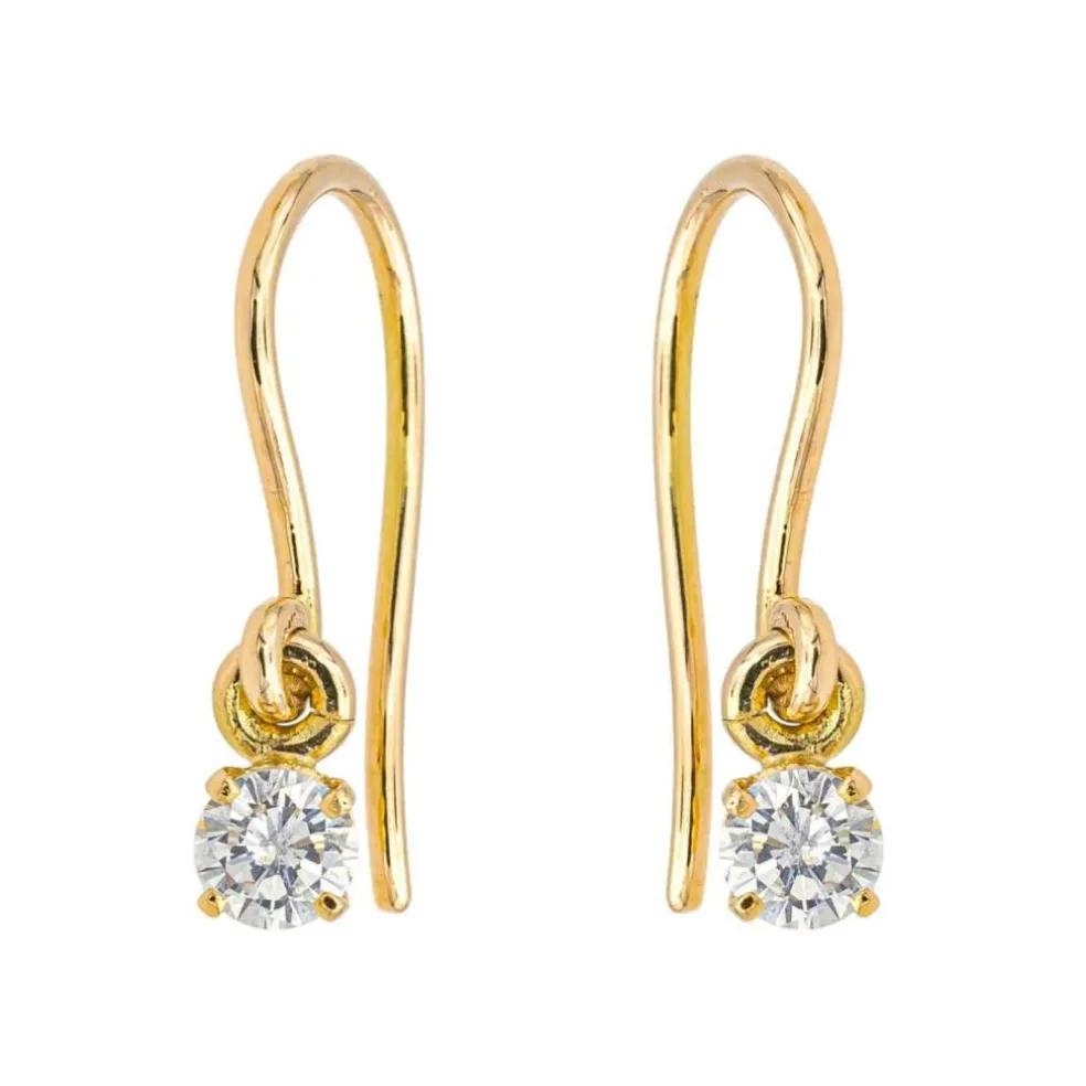 Boucles d'oreilles Or rose Diamant