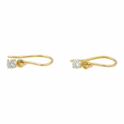 Boucles d'oreilles Or rose Diamant