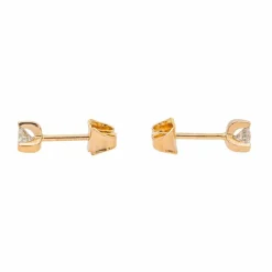 Boucles d'oreilles Or rose Diamant