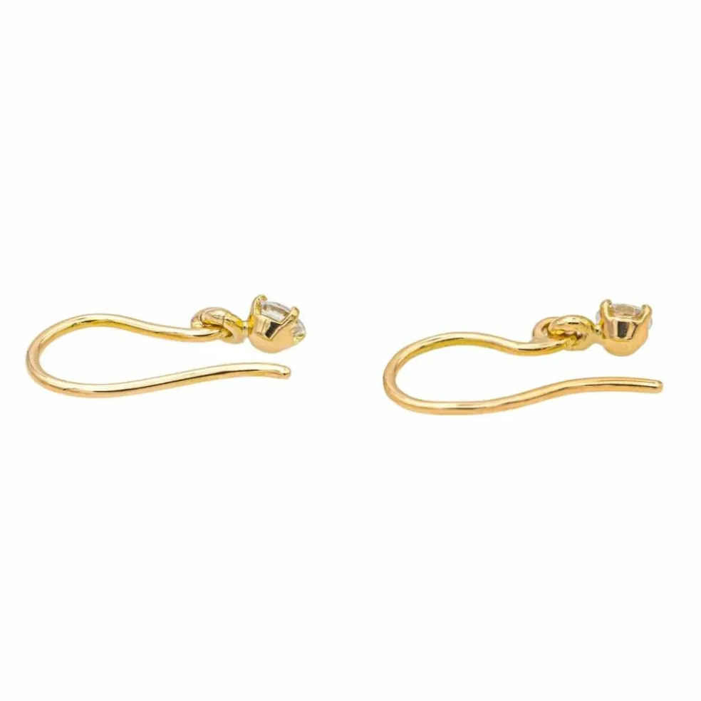 Boucles d'oreilles Or rose Diamant