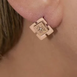 Boucles d'oreilles originales Art Nouveau