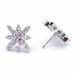 Boucles d'oreilles PASQUALE BRUNI Or blanc Diamants
