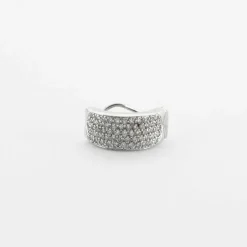 BOUCLES D'OREILLES PAVAGE DIAMANTS