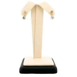 Boucles d'oreilles pendantes en diamant