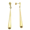 Boucles d'oreilles pendants en or jaune