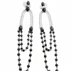 Boucles d'oreilles Pendants Or blanc Diamant