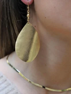 Boucles d'oreilles Pendantes Or jaune
