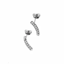 Boucles d'oreilles pendantes en diamant