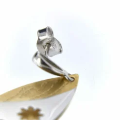 Boucles d'oreilles pendantes fleurettes