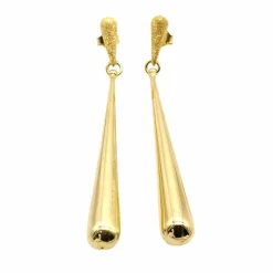 Boucles d'oreilles pendants en or jaune