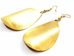 Boucles d'oreilles Pendantes Or jaune