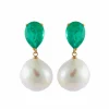 Boucles d'oreilles Perles