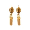 Boucles d'oreilles Perles et pierres de couleur