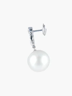 Boucles d'oreilles Perles des mers du sud