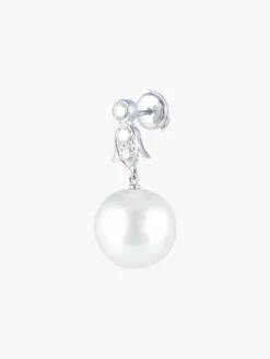 Boucles d'oreilles Perles des mers du sud