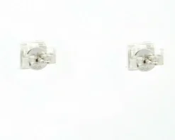 Boucles d'oreilles point lumineux avec diamants de 0,98 ct