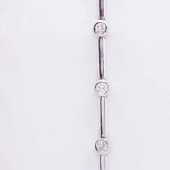 Boucles d'oreilles prasiolite or blanc et diamants