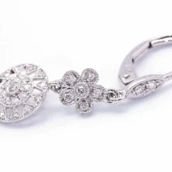 Boucles d'oreilles SUNNY Or blanc Diamants