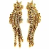 Boucles d'oreilles étoile Or jaune Diamant
