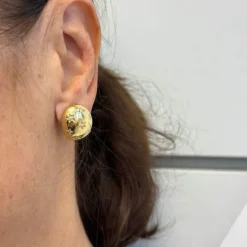 Boucles d'oreilles étoiles Or jaune Diamants