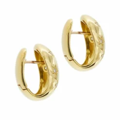 Boucles d'oreilles étoiles Or jaune Diamants