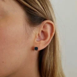 Boucles d'oreilles topazes blue London or jaune