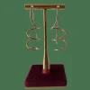 Boucles d'oreilles torsadées Gaia