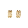 Boucles d'oreilles Torsade Diamants