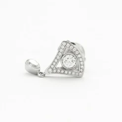 Boucles d'Oreilles Triangle Diamant