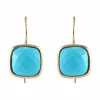 Boucles d'oreilles Turquoises