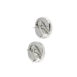 Boucles d'oreilles turquoises et diamants