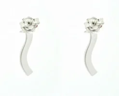Boucles d'oreilles vague tennis