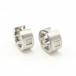 Boucles d'oreilles VETO avec diamants