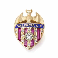 Bouclier FC Valence Or jaune Diamants Rubi Émail