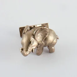 Bouton de Manchettes Eléphant