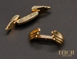 Boutons de Manchette Art Déco
