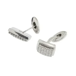 Boutons de manchette avec diamants