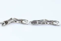 Boutons de manchette diamant en or blanc