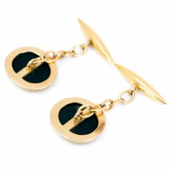 Boutons de manchette Onyx