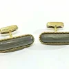 Boutons De Manchette Or Et ébène
