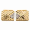 Boutons de manchette Or jaune Diamant